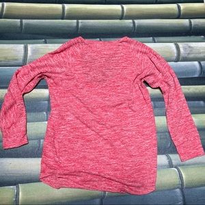 Wilfred Free Lightweight Baseball Tee pale Red Size XS